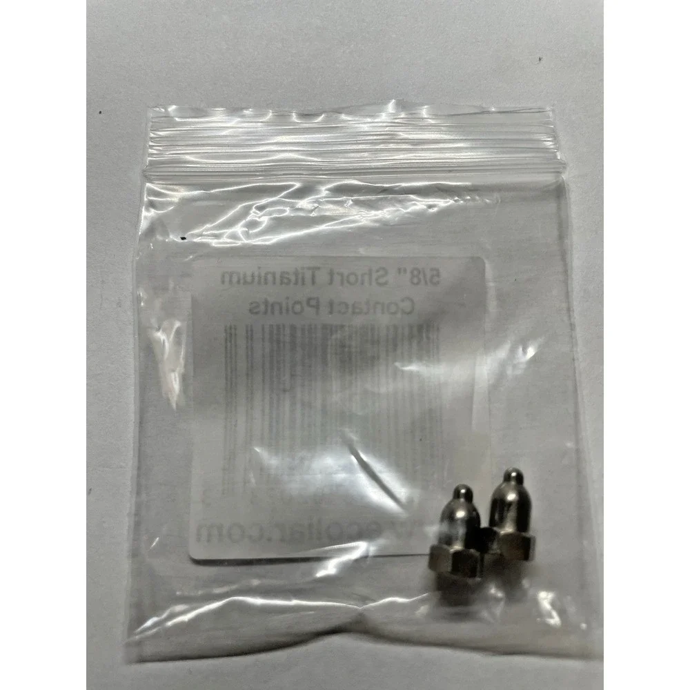 E collar technologies Titanium Hypo-Allergenic contact points Short 5/8